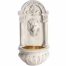 Fontaine extérieure avec lumières LED. Apportez une touche de grandeur ancienne à votre espace extérieur avec cette fontaine  ...