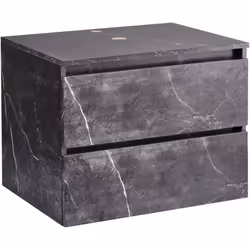 Meuble suspendu sous lavabo avec tiroirs. Améliorez votre salle de bains avec cette armoire de lavabo suspendue, à la fois mo ...