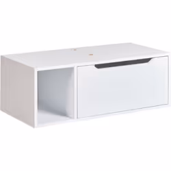 Meuble-lavabo mural avec étagères. Améliorez votre salle de bain avec cette armoire murale moderne et pratique, dotée d'une é ...