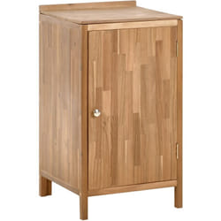 Armoire de Cuisine Extérieur avec 2 Étagères et Plan de Travail 50 x 50 x 90 cm en Bois d'Acacia Marron Venosa