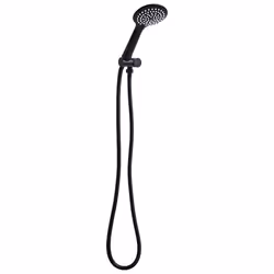 Kit de pommeau de douche avec tuyau flexible TARMA Noir