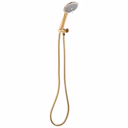 Kit de pommeau de douche avec tuyau flexible TARMA Doré