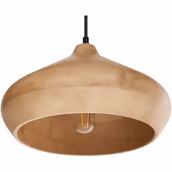 Lampe suspendue en bois pour salle à manger. Ajoutez un élément moderne et sculptural à votre intérieur avec cette lampe susp ...