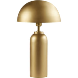 Beliani - Lampe à poser sur Pied Moderne en Métal avec Abat-Jour en Fer 55 cm Laiton Jalangi