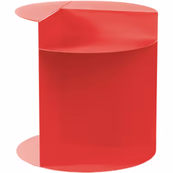 Bout de canapé rond. Cette table d'appoint se distingue dans le décor et apporte une touche spéciale à tout espace de vie grâ ...