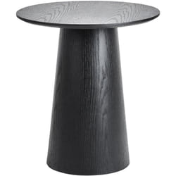 Beliani - Table d'Appoint Moderne en mdf 50 x 50 cm Placage Noire Wando