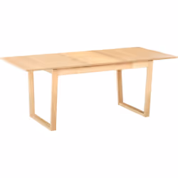 Table de salle à manger moderne. Créez un espace fonctionnel et élégant dans votre salle à manger avec cette table en bois cl ...