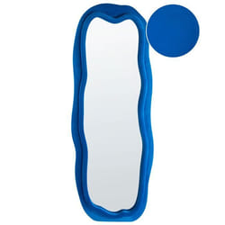 Miroir BEAUNE 56 cm 160 cm Velours Bleu