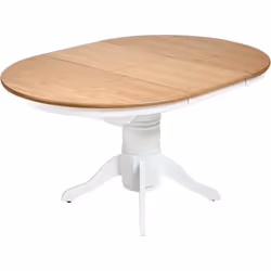 Table de salle à manger de style campagne. Apportez une touche de charme vintage à votre salle à manger avec cette table au s ...