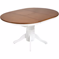 Table de salle à manger de style campagne. Apportez une touche de charme vintage à votre salle à manger avec cette table au s ...