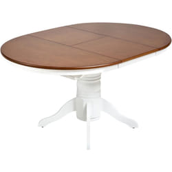 Beliani - Table de Salle à Manger Extensible en Frêne 106/150 cm Marron Akron