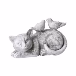 Statue de jardin KALELA Chat Gris