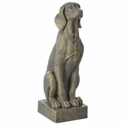 Statue de jardin NAIROBI Chien Vert