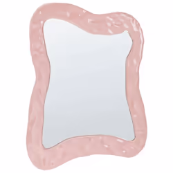 Miroir PENCRAN 60 cm 80 cm Bois Rose