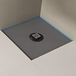 Sogood Receveur à Carreler Recoupable sur Mesure pour Douche Bac de Douche avec Pente Intégrée 90x90x4cm Design XPS