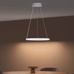 Sogood Suspension Luminaire LED Salon Lampe Blanche 16W Lustre Réglable 3744LM Éclairage Suspendu Intérieur Design Alivetta72 ...
