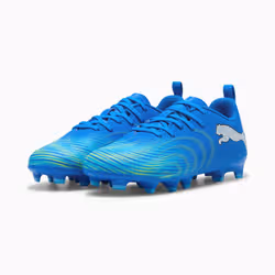 PUMA FUTURE 9 PLAY FG/AG Youth Football Unisexe Bleu - Vue supplémentaire 2