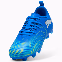 PUMA FUTURE 9 PLAY FG/AG Youth Football Unisexe Bleu - Vue supplémentaire 6
