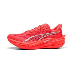 Chaussures de running femme Puma Deviate Nitro 4 - ultra red/puma silver