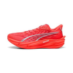 Chaussures de running Puma Deviate Nitro 4 - ultra red/puma silver