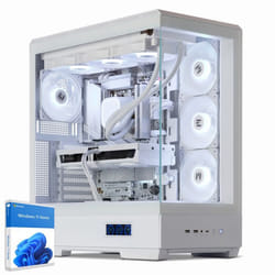 Sedatech PC Gamer Advanced Watercooling XL White Edition • AMD Ryzen 7 9800X3D • RTX4060Ti • 32Go DDR5 • 2To SSD M.2 • Windows 11