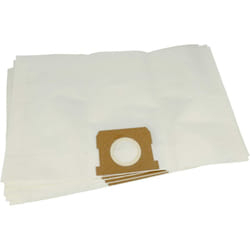 5x Sacs filtrants remplacement pour Stihl SE015009000 pour aspirateur - 30cm x 48cm blanc - Vhbw