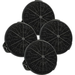 4x Filtres à charbon actif compatible avec Cata vn 600 x hotte aspirante - 13,25 cm - Vhbw