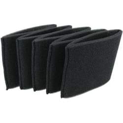 5x filtre remplacement pour einhell Accessory 2351132 filtre pour aspirateur - Filtre en mousse noir - Vhbw