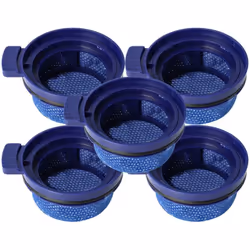 vhbw - the clever way Set de 5x filtre d'échappement pour votre aspirateur, robot aspirateur, nettoyeur vapeur - Conservez la ...