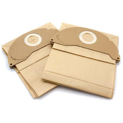vhbw 10x Sacs remplacement pour Swirl K224, K223, K225 pour aspirateur - 25cm x 24,5cm marron
