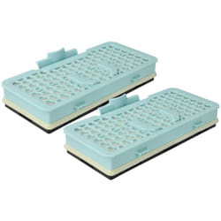 2x filtre compatible avec lg VC9213R4, VC9227FM, VC9228FM, VC9401FH, VC9402SH, VC9422RH, VC9212CV4 aspirateur - filtre hepa gris - Vhbw