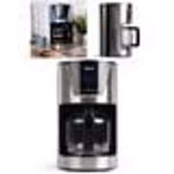 Cafetière programmable - INOX - 15L - 12 tasses - Minuteur LCD - Système anti-gouttes