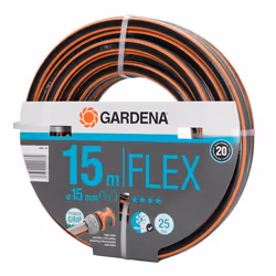 Gardena 18041-26 tuyau d'arrosage 15 m Au-dessus du sol Gris, Orange