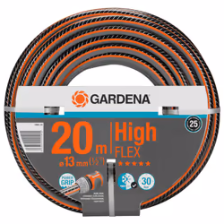 Gardena Tuyau Comfort HighFLEX 13 mm, 20 m, Gris, Orange, Tuyau seulement, 30 bar, 1,3 cm