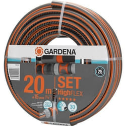 Tuyau GARDENA Comfort HighFLEX avec accessoires d'arrosage - diamètre 15mm - 20m 18074-26