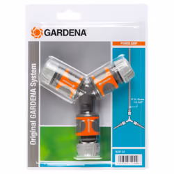 Gardena Nécessaire de dérivation en Y pour arrosage 13 mm (1/2) et 15 mm (5/8)