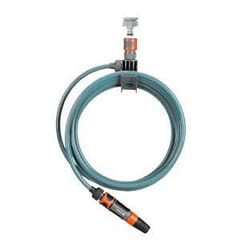 Gardena 18401-20 tuyau d'arrosage 7,5 m Au-dessus du sol Cyan, Gris