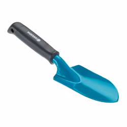 Gardena Transplantoir large Classic, Transplantoir, Duroplast, Acier, Noir, Bleu, Ergonomique, Poignée antidérapante, 8 cm