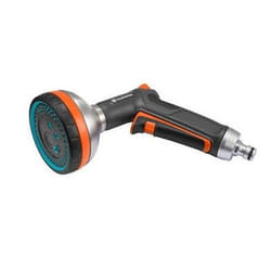 Gardena 18317-20 pistolet eau / buses Lance d'arrosage de jardin Noir, Gris, Orange, Acier inoxydable