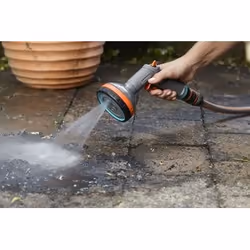 Gardena 18315-32 pistolet eau / buses Embout pistolet d'arrosage de jardin Plastique Noir, Bleu, Gris, Orange