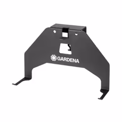 Gardena Porte-robot mural SILENO, Support mural de tondeuse à gazon, Gardena, Sileno, Sileno+, Noir, Métal, 1 pièce(s)