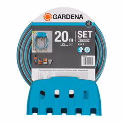 Gardena 18005-50, 20 m, Au-dessus du sol, Bleu, 1,3 cm, 1/2"