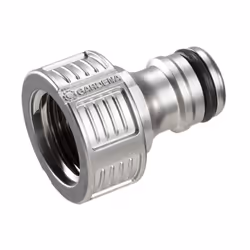 Gardena 18240-20, Connecteur de robinet, 1/2", Métal, Métallique