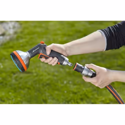 Gardena 18254-50 raccord des tuyaux d'eau Connecteur de tuyau Métal Noir, Orange, Argent 1 pièce(s) - Vue supplémentaire 2