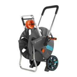 Gardena AquaRoll L Easy Chariot sur roues Manuel Noir, Bleu, Orange