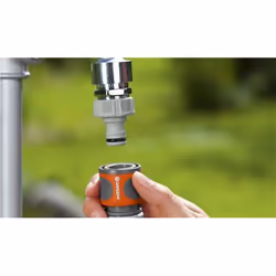 Gardena 18298-20 raccord des tuyaux d'eau Connecteur de pistolet/pulvérisateur Plastique Gris, Orange 5 pièce(s)