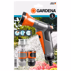 Gardena 18299-32, Connecteur de pistolet/pulvérisateur, Noir, Gris, Orange