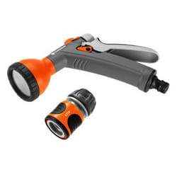 Gardena 18345-32 raccord des tuyaux d'eau Connecteur de pistolet/pulvérisateur Gris, Orange 1 pièce(s)