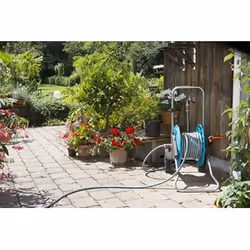 Gardena 18011-20 tuyau d'arrosage 1,5 m Au-dessus du sol PVC Bleu, Gris, Orange