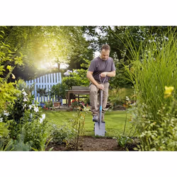 Gardena 17000-20 pelle et pioche Pelle à drain Acier Noir